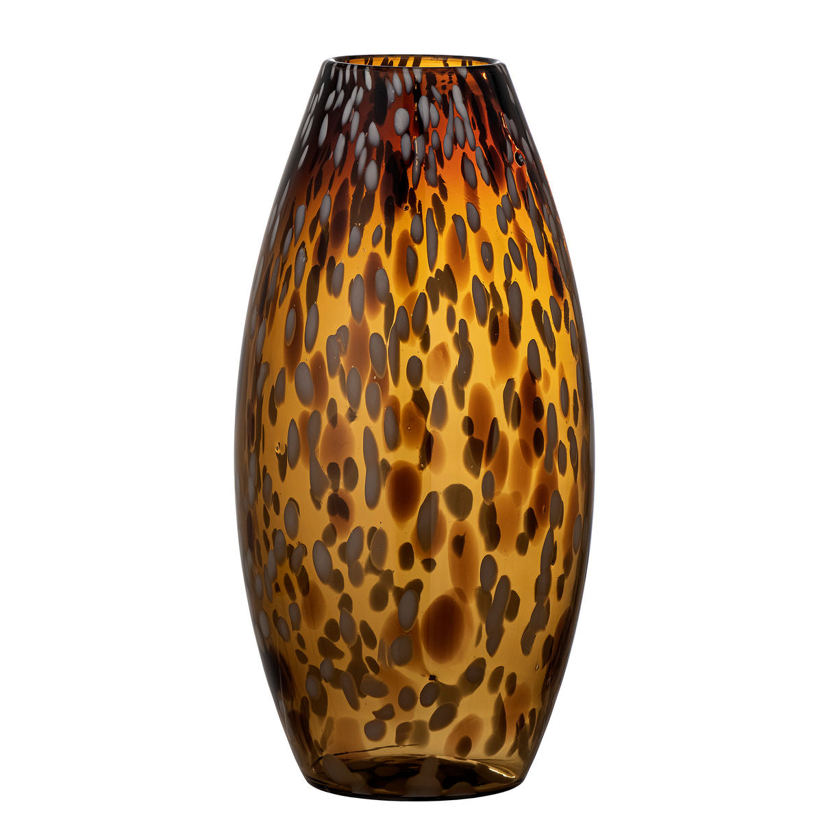 Bloomingville Daraz Vase, Brown, Glass