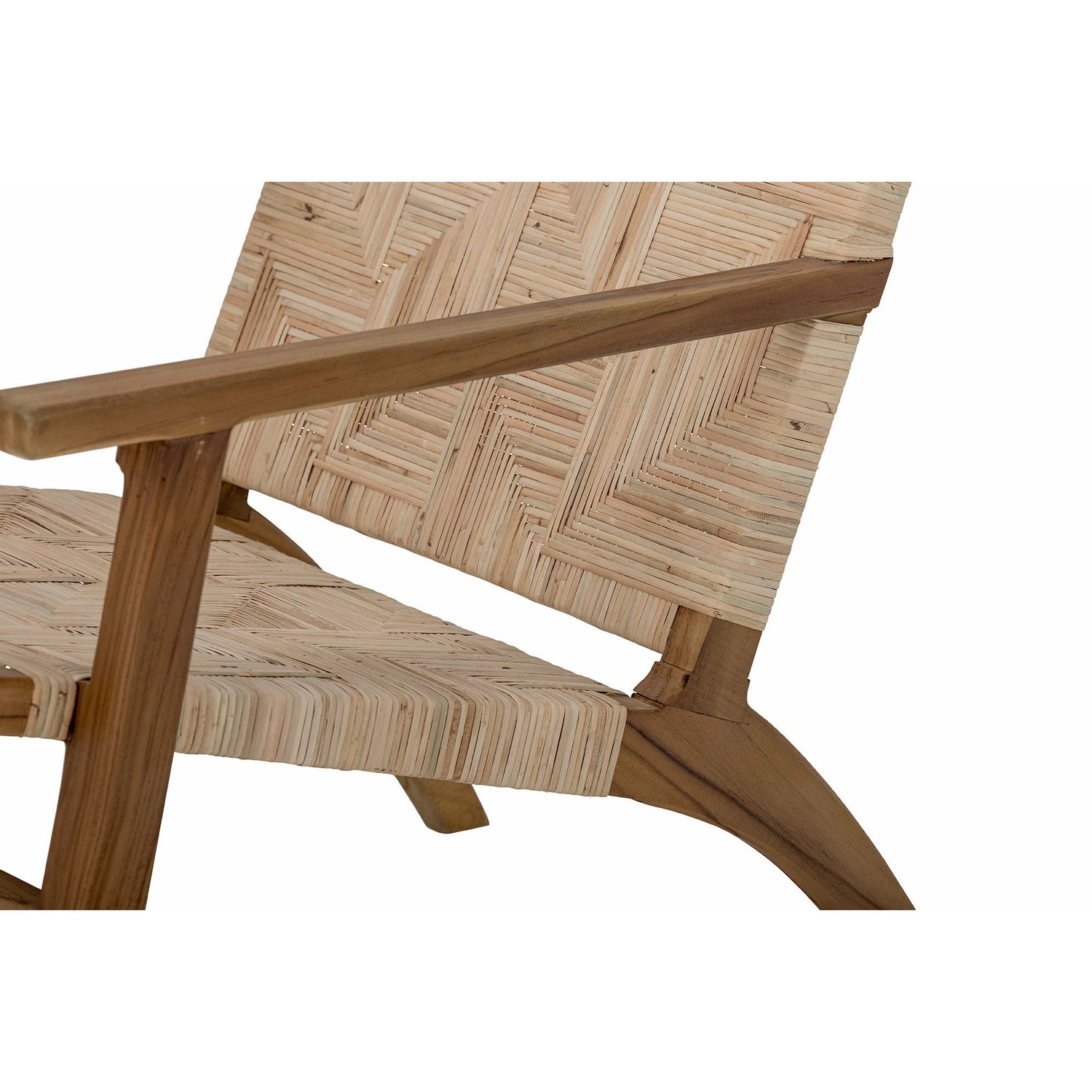 Creative Collection Mills Lounge Stol, Brun, Rattan - Creative Collection - DesignGaragen.dk