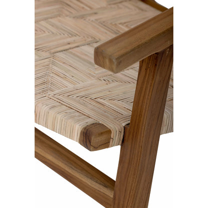 Creative Collection Mills Lounge Stol, Brun, Rattan - Creative Collection - DesignGaragen.dk