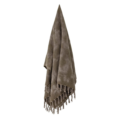 Bloomingville Ginger Throw, Grøn, Uld - Bloomingville - DesignGaragen.dk