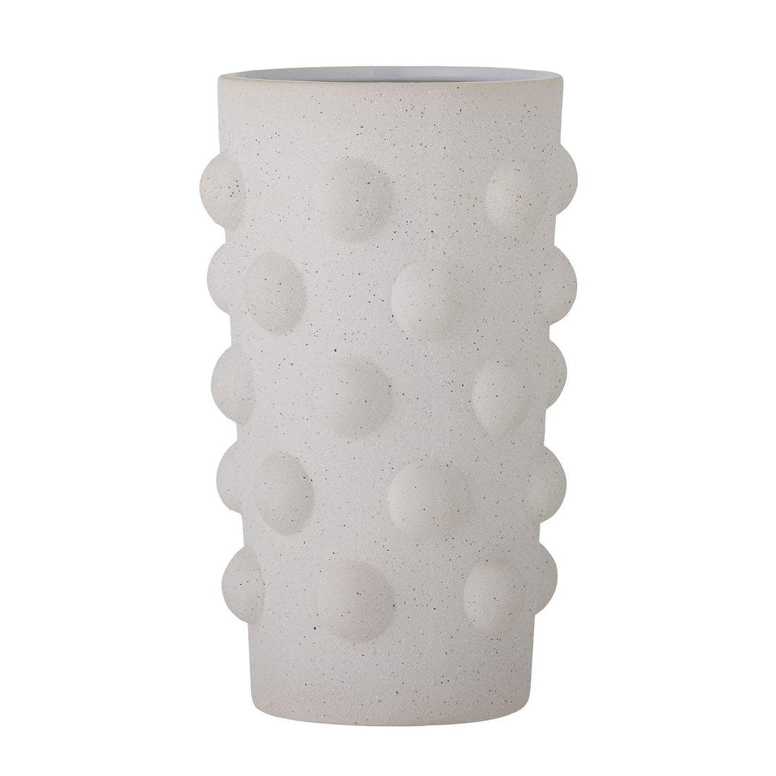 Bloomingville Artan Vase, Hvid, Stentøj - Bloomingville - DesignGaragen.dk