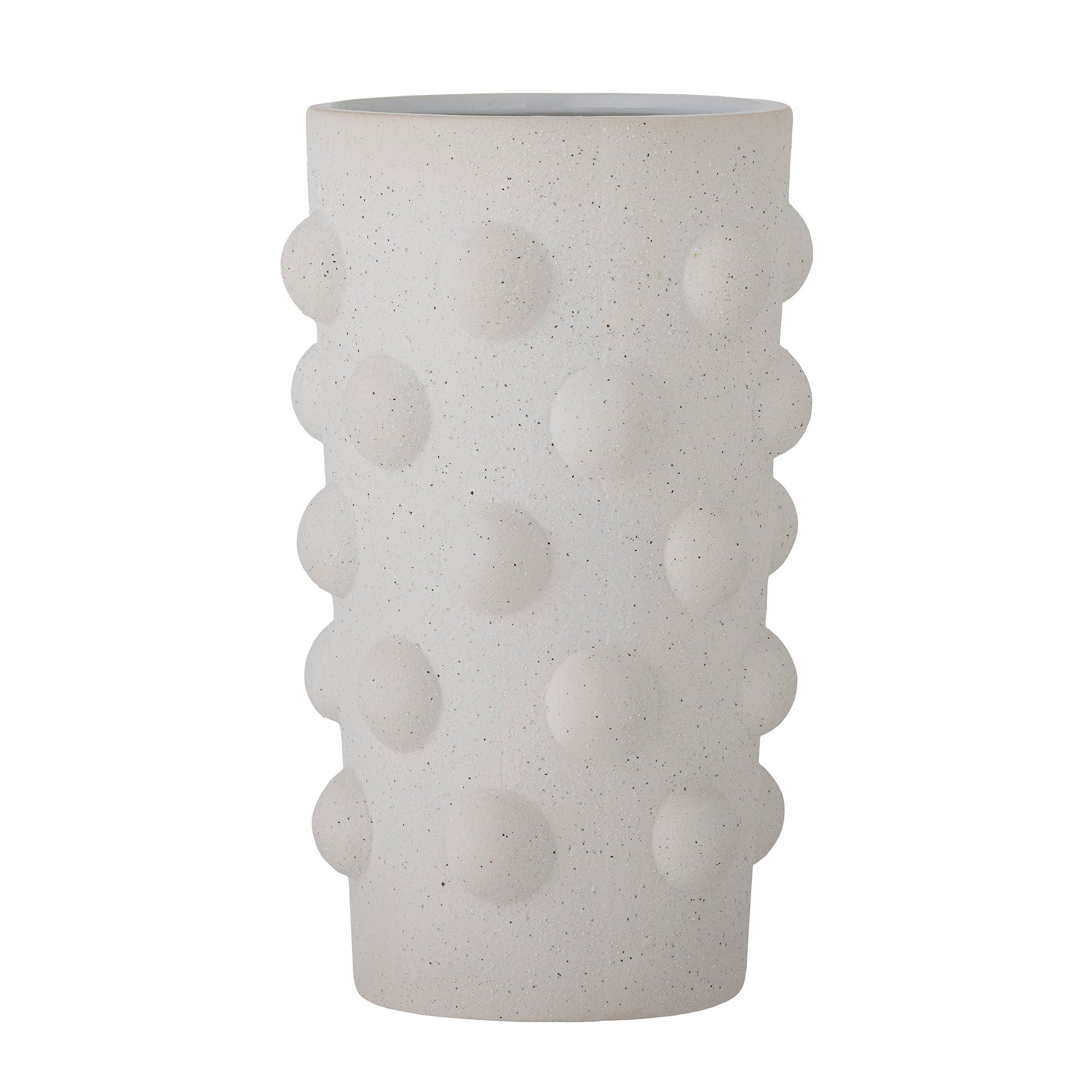 Bloomingville Artan Vase, Hvid, Stentøj - Bloomingville - DesignGaragen.dk