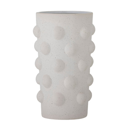 Bloomingville Artan Vase, Hvid, Stentøj - Bloomingville - DesignGaragen.dk