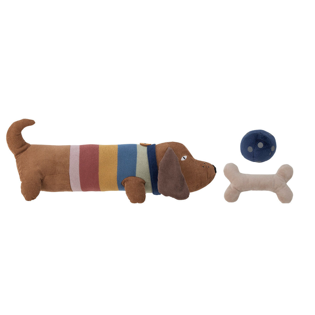 Bloomingville Mini Charlie Soft Toy, Brown, Cotton
