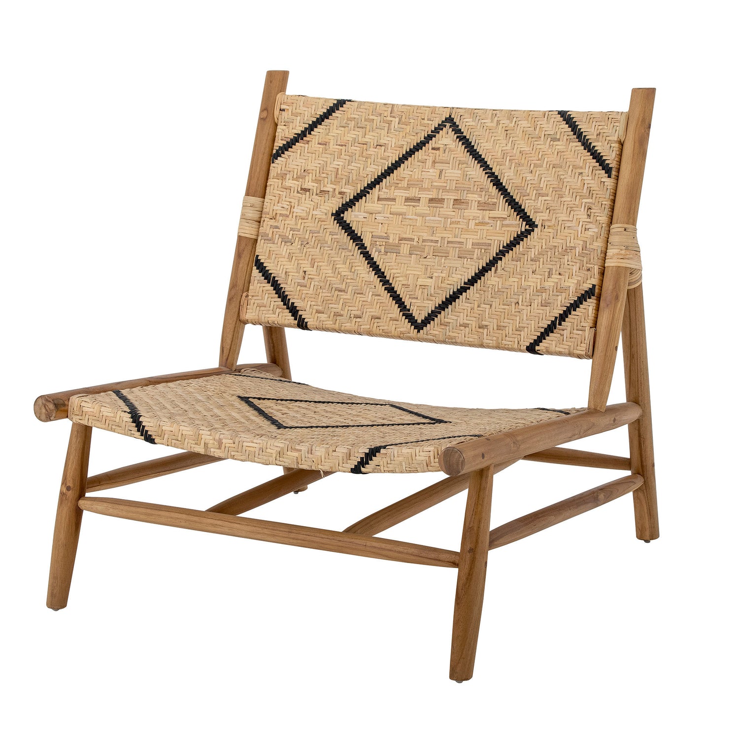 Creative Collection Lennox Lounge Chair, naturlig, teak