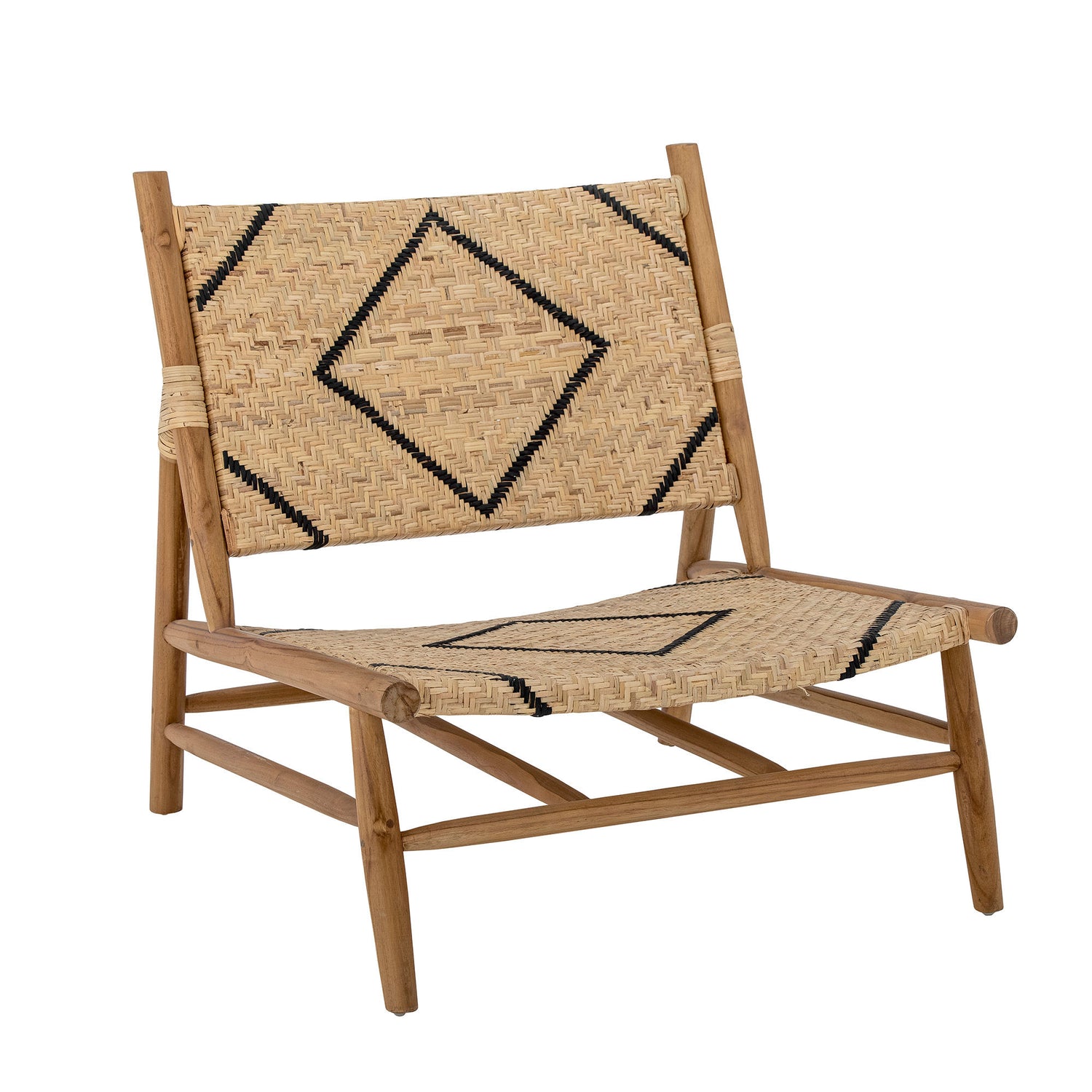 Creative Collection Lennox Lounge Chair, naturlig, teak