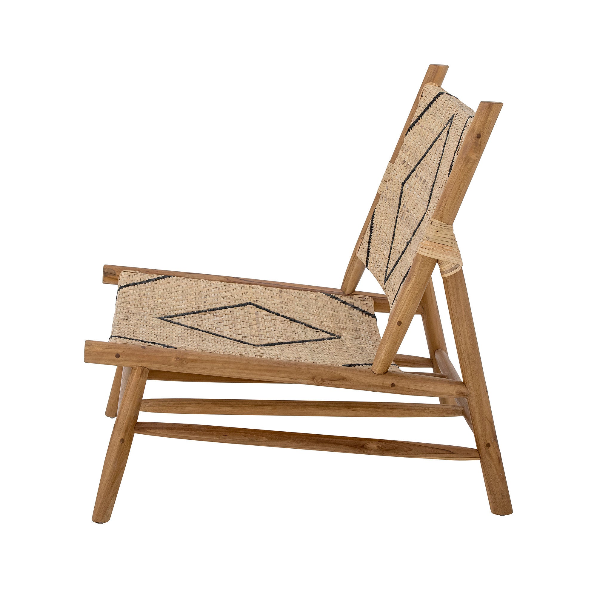 Creative Collection Lennox Lounge Chair, naturlig, teak