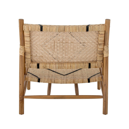 Creative Collection Lennox Lounge Chair, naturlig, teak