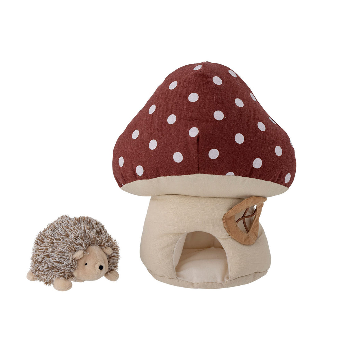 Bloomingville Mini Gaston Soft Toy, Red, Lyssna