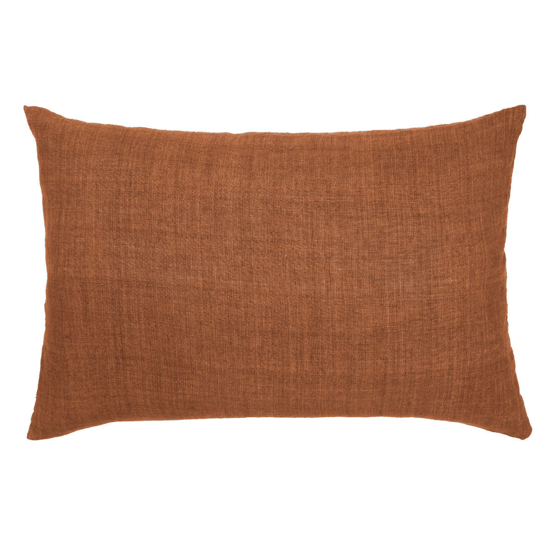 Mysigt levande lyxigt ljus LINEN MINI GABLE CUSHION COVER - TOFFEE