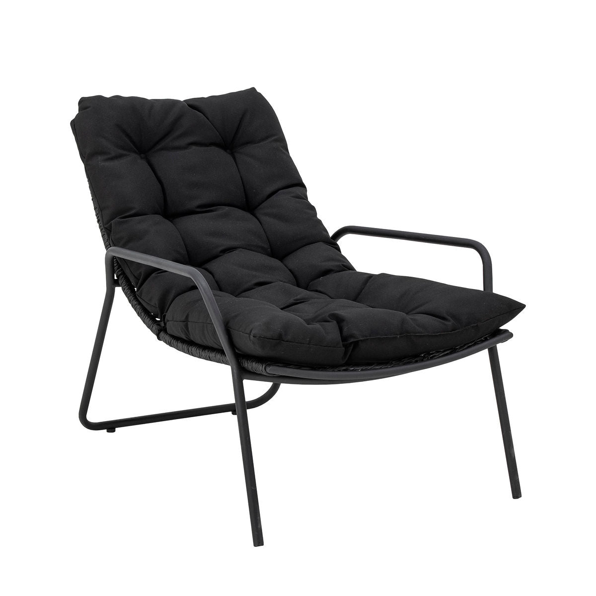 Bloomingville Boel Sun Lounger, svart, metall