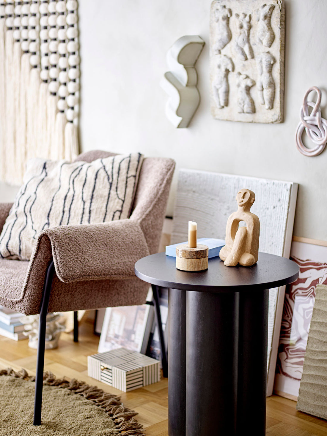 Bloomingville Aio Sidebord, Sort, MDF - Bloomingville - DesignGaragen.dk