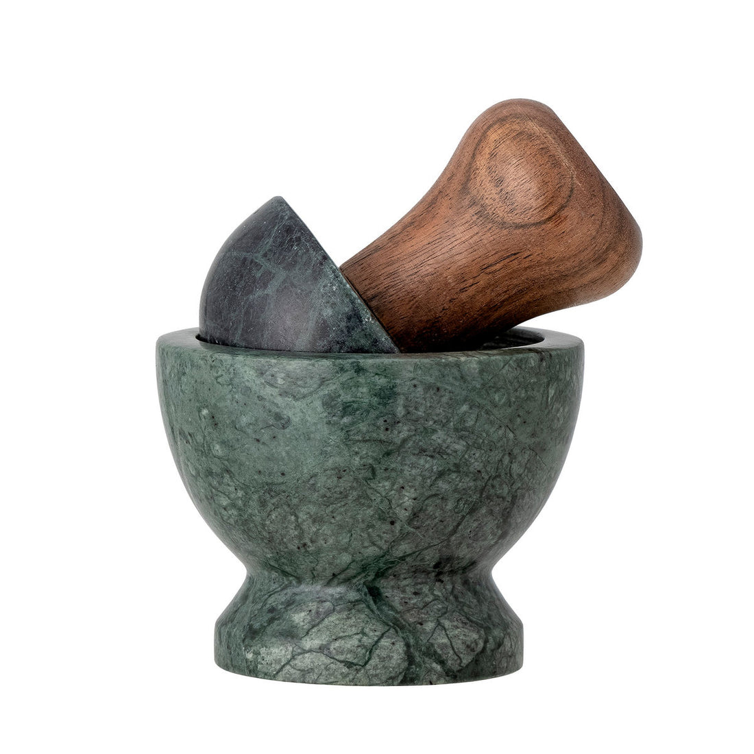 Bloomingville Banou Mortel &amp; Bumps, Green, Marble