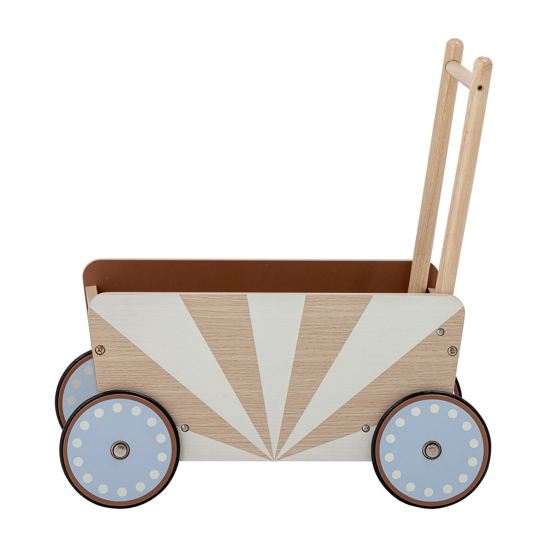 Bloomingville Mini Tidde Baby Gang Car, Nature, MDF