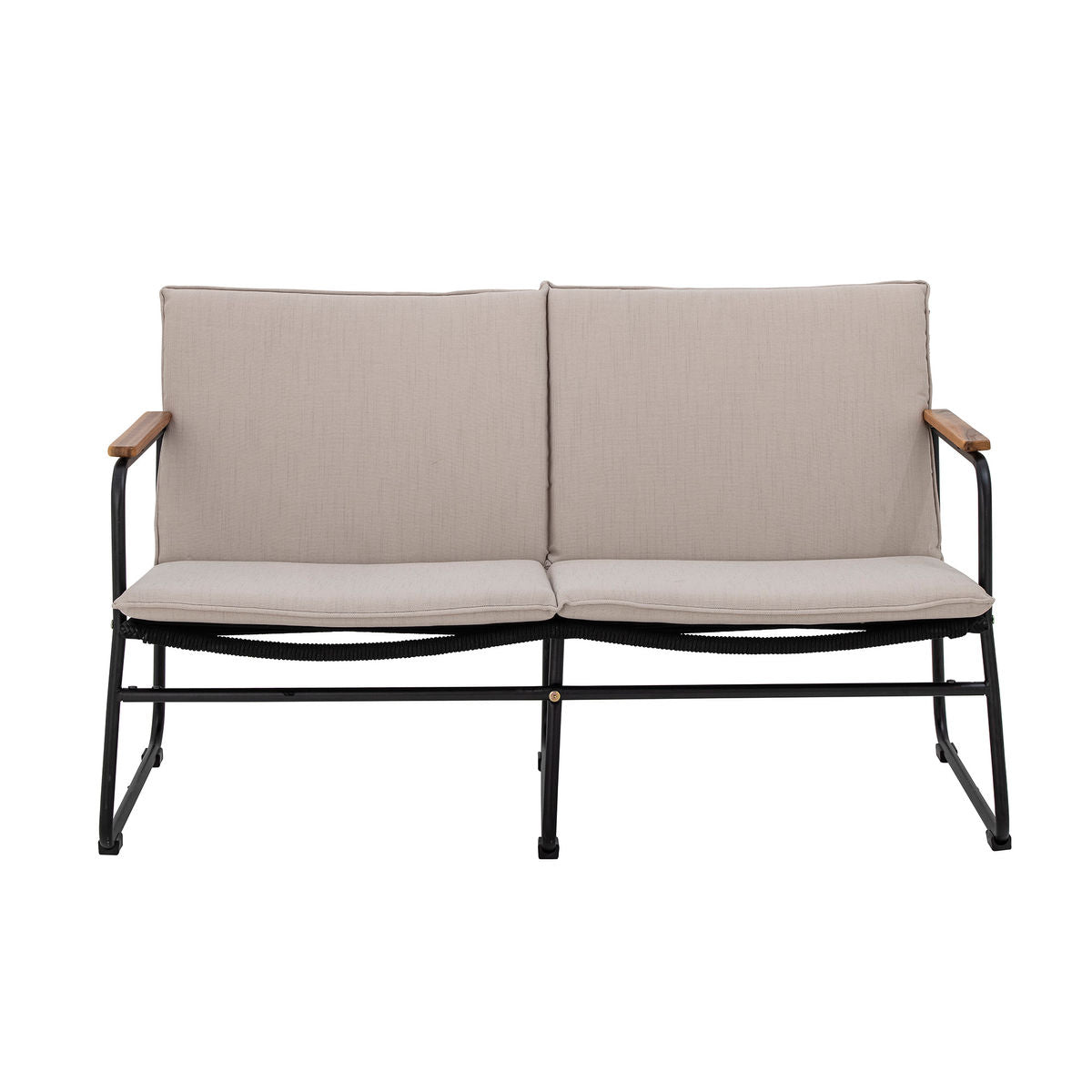 Bloomingville Hampton soffa, svart, metall