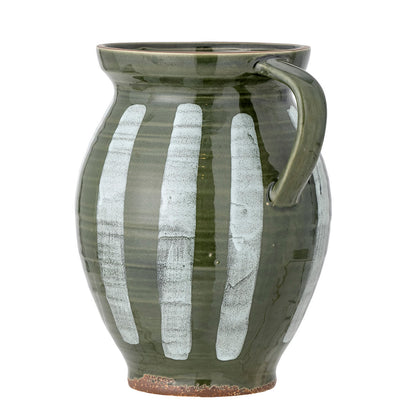 Bloomingville Frigg Vase, Grøn, Stentøj - Bloomingville - DesignGaragen.dk
