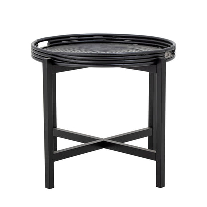 Bloomingville Milli Bakke Bord, Sort, Rattan - Bloomingville - DesignGaragen.dk