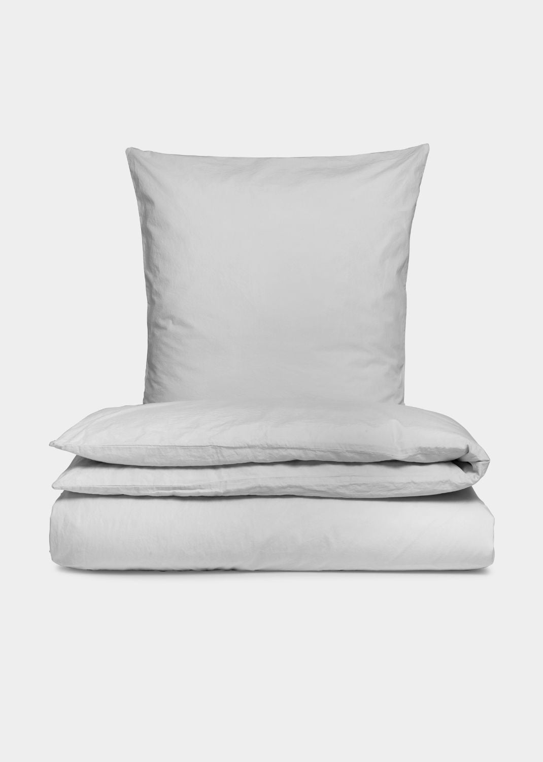 Sekan Studio Cotton Percale Bed Set - Ljusgrå