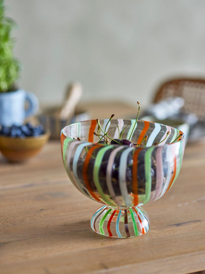 Bloomingville Savya Skål, Grøn, Glas - Bloomingville - DesignGaragen.dk