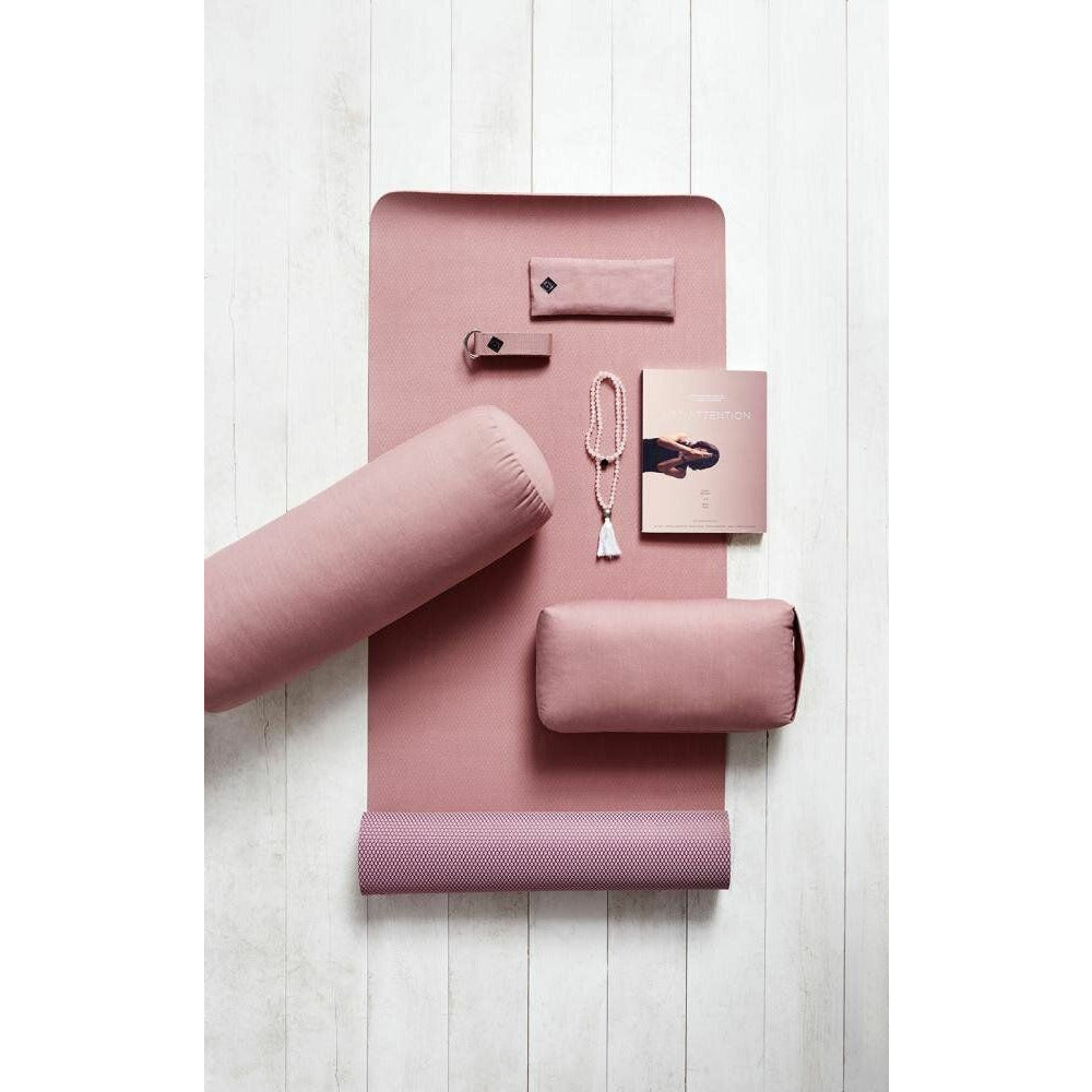 Nordal YOGA- och meditationskudde - 40x20 cm - rosa