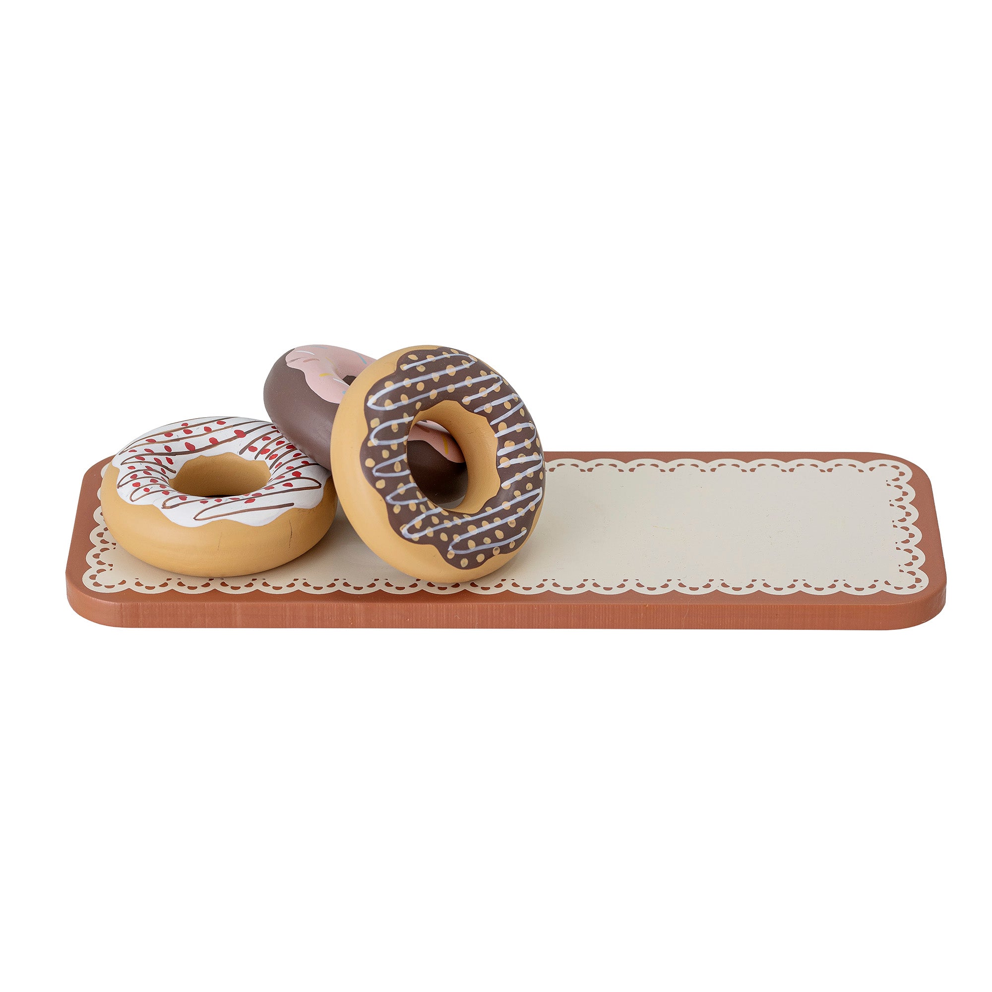 Elsie Legetøjsmad, Rosa, MDF - L17xH2xW6 cm, Set of 4 - BLOOMINGVILLE MINI - DesignGaragen.dk