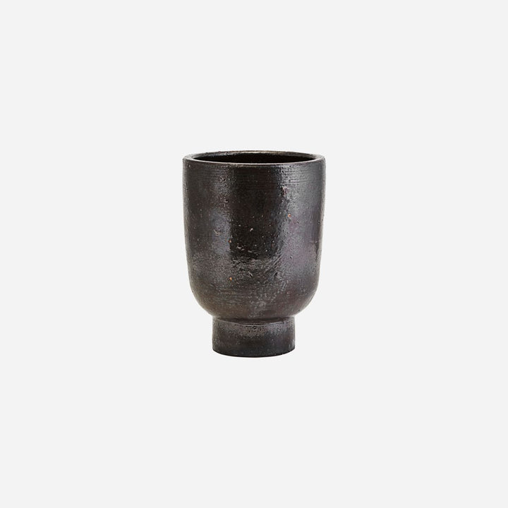 House Doctor Herb Pot, Artist, Brown-H: 22 cm, DIA: 15 cm