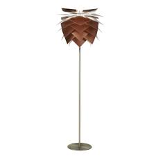 Ananas medium golvlampa - kopparutseende - 155x45x45 cm