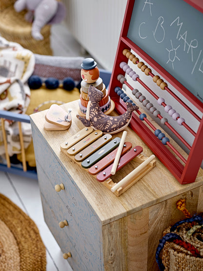 BLOOMINGVILLE MINI - Niffe Rangle, Grå, Bomuld - BLOOMINGVILLE MINI - DesignGaragen.dk