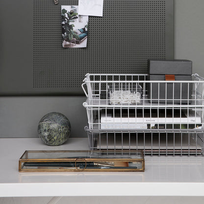 Displaybox, mässing 31x11x3 cm