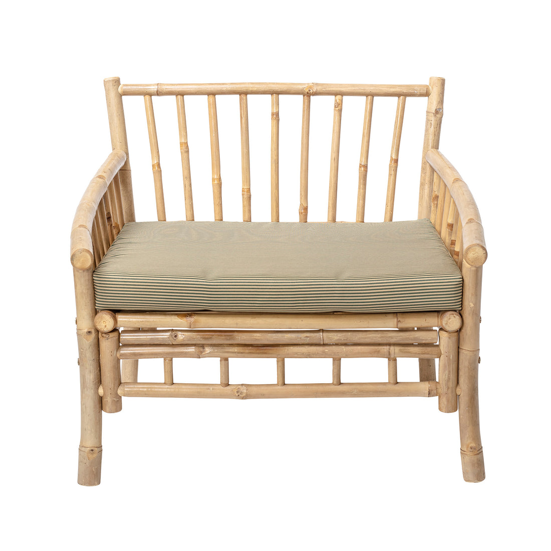 Sole Lounge Stol, Natur, Bambus - L80xH75xW77 cm - BLOOMINGVILLE - DesignGaragen.dk