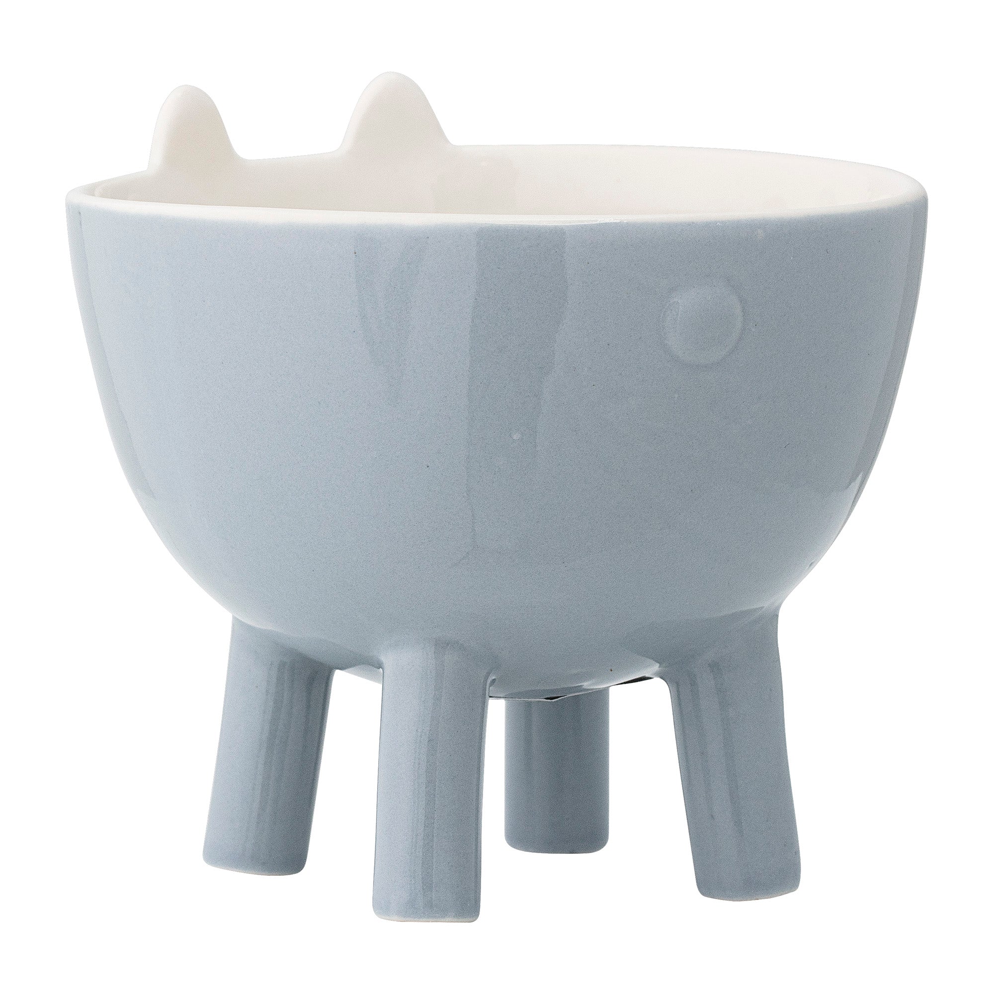 Jofrid Krukke, Blå, Stentøj - D13xH11 cm - BLOOMINGVILLE MINI - DesignGaragen.dk
