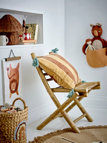BLOOMINGVILLE MINI - Toto Kurv til væg, Brun, Hør - BLOOMINGVILLE MINI - DesignGaragen.dk
