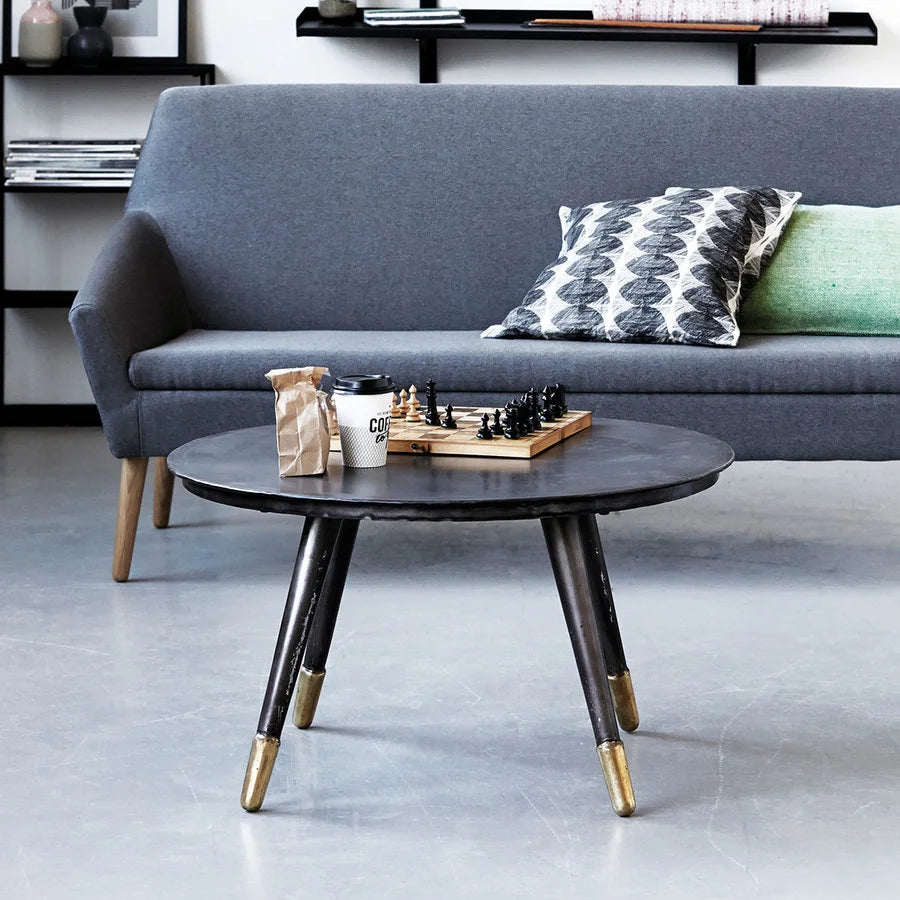 House Doctor - Raw, Sofabord Ø80xh45 cm - House Doctor - DesignGaragen.dk