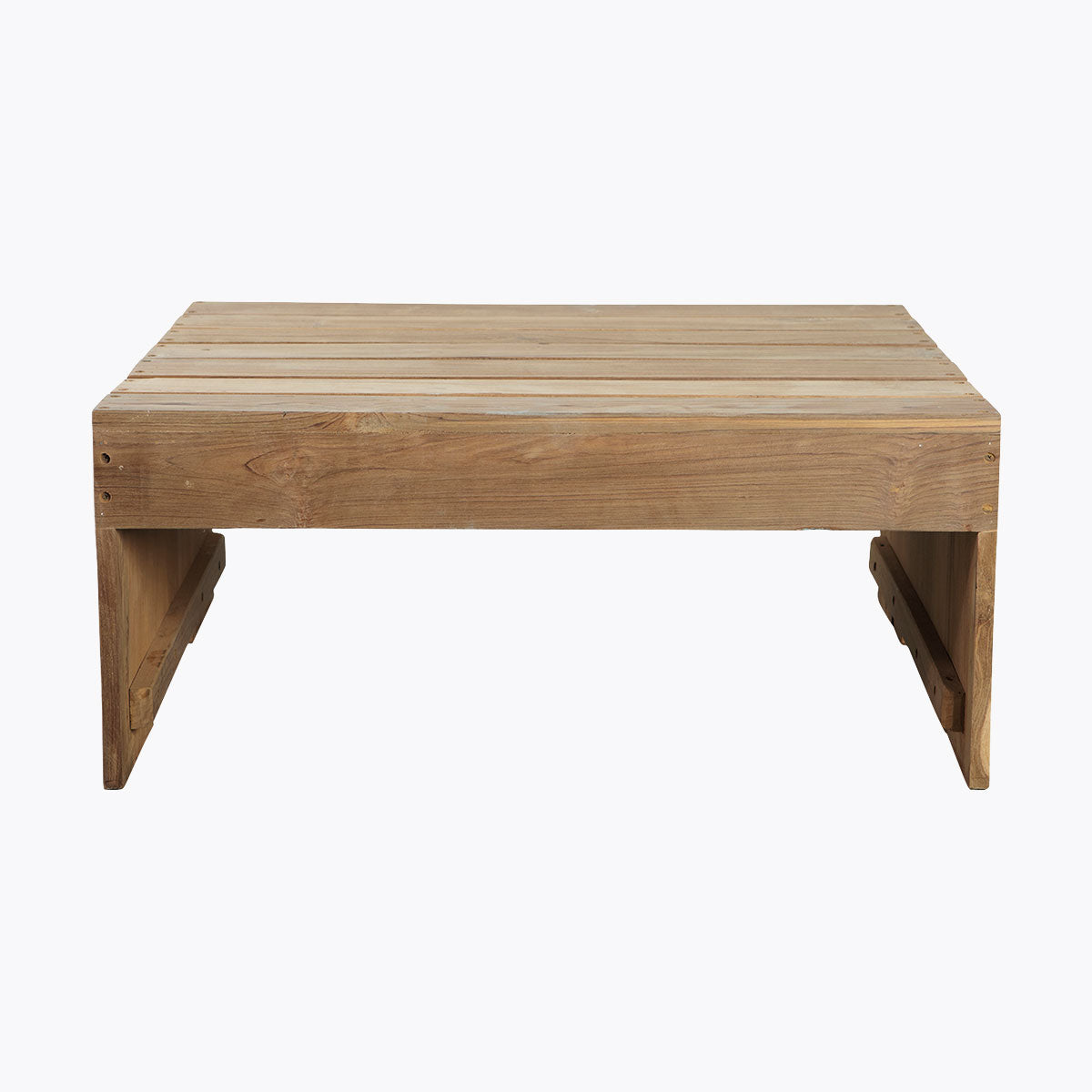 House Doctor Table, Woodie, Nature-L: 82 cm, W: 70 cm, H: 35 cm