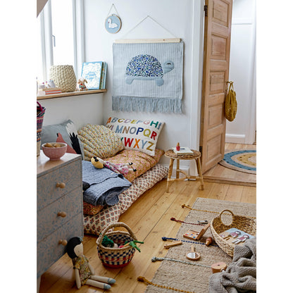 BLOOMINGVILLE MINI Frigga Kommode, Blå, Mango - L46xH60xW30 cm - DesignGaragen.dk.