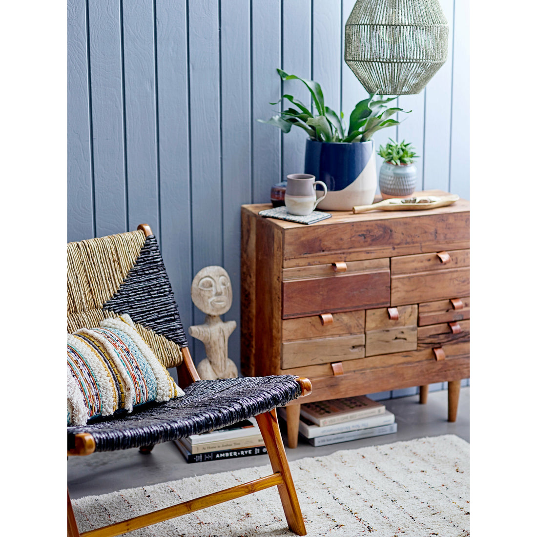 Sacco Pendel, Grøn, Papir - D30xH40 cm - CREATIVE COLLECTION - DesignGaragen.dk