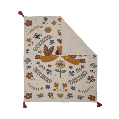 BLOOMINGVILLE MINI - Bryn Plaid, Brun, Genanvendt Bomuld - BLOOMINGVILLE MINI - DesignGaragen.dk
