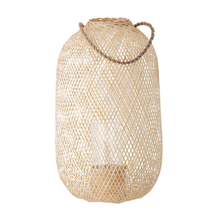 BLOOMINGVILLE Musu Hængende Lanterne, Natur, Jute - D35xH60 cm - DesignGaragen.dk.